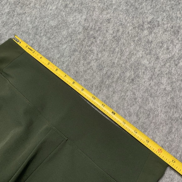 ATHLETA Endless Highrise Pants Athleisure Trousers Women's Olive Green Size 14 - Picture 12 of 16